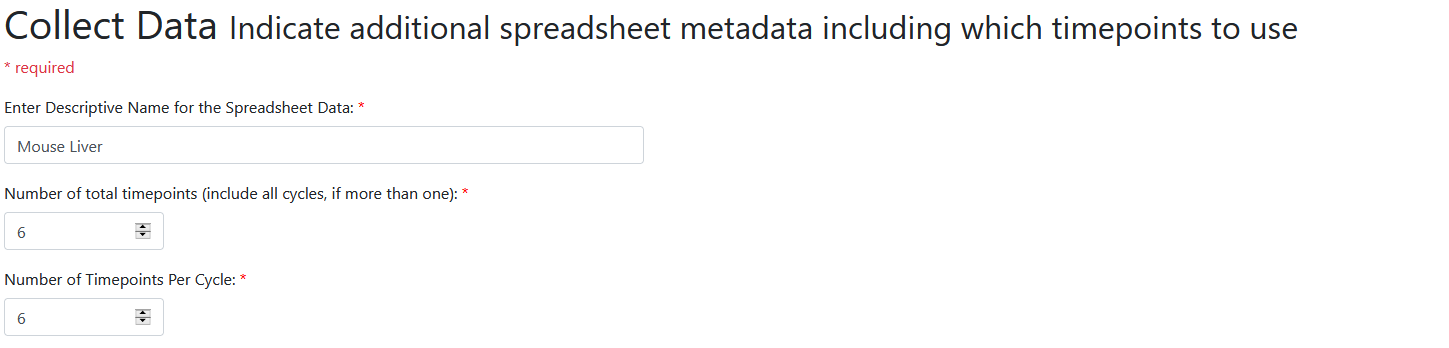 Spreadsheet metadata entry
